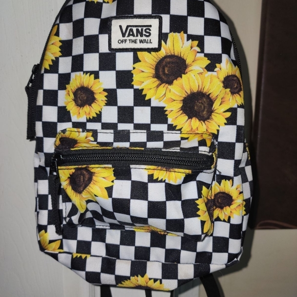 Vans Other - Vans sunflower mini backpack